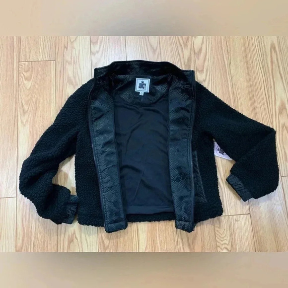 Juicy By Juicy  Couture Womens Sherpa
Bomber Jacket XS - Picture 7 of 8
